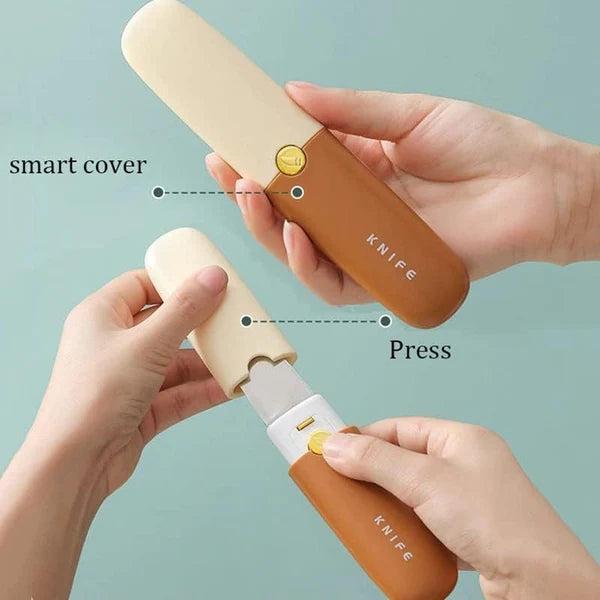 2-in-1 Multifunctional Peeler & Knife – Stainless Steel Fruit & Vegetable Peeler, Dual-Use Portable Kitchen Tool for Home & Outdoor Use