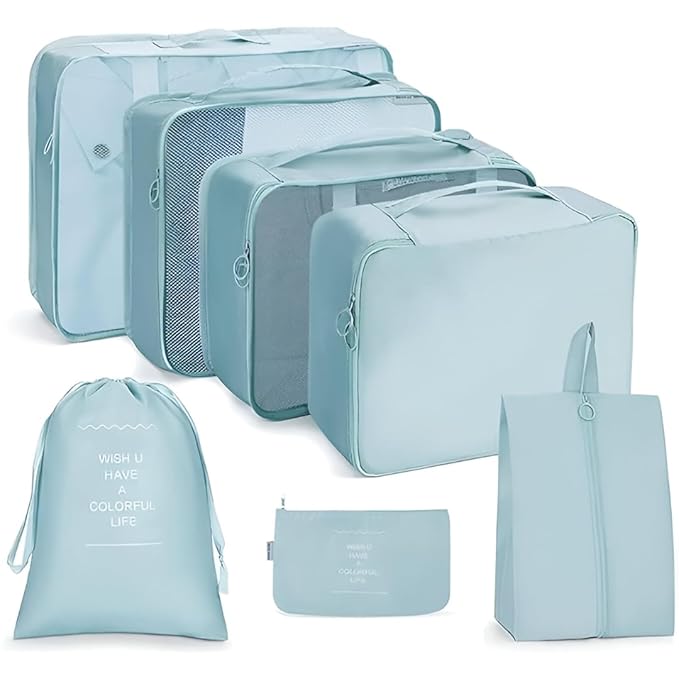 7 in 1 Travel Bag (Random Color)