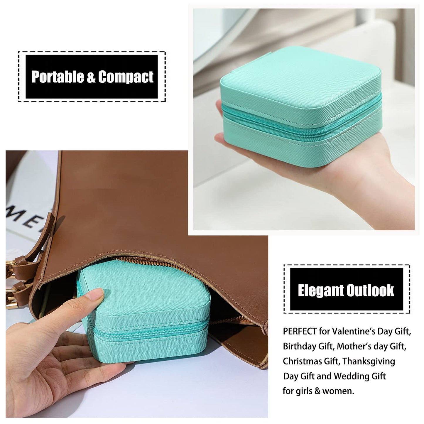 Mini Jewellery box (Random Colour)