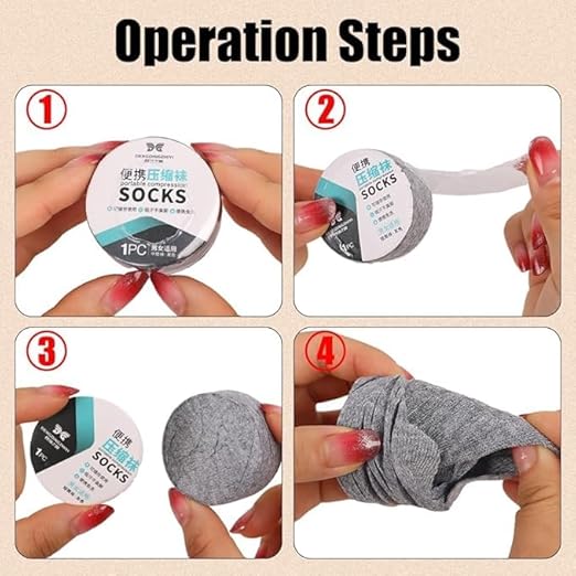 Unisex Disposable Socks - Convenient and Hygienic Single-Use Socks for Travel, Spa, and More - Pack of 1 Pair