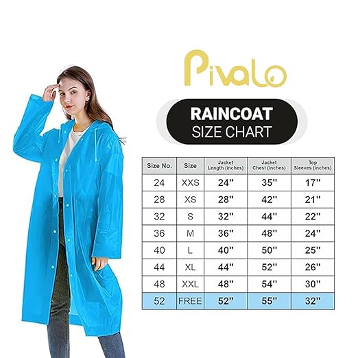 Waterproof Rain Coat Hooded Universal Outdoor Water Resistant Portable Suit for Men Women Boys & Girls (Universal Size, 1 Pc random color))