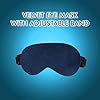Premium Neck Pillow Eye Mask Combo Airplane Travel Pillow with Comfortable Velvet Sleeping Eyemask Head Rest Pillow (Random Neck Pillow with Eye Mask)