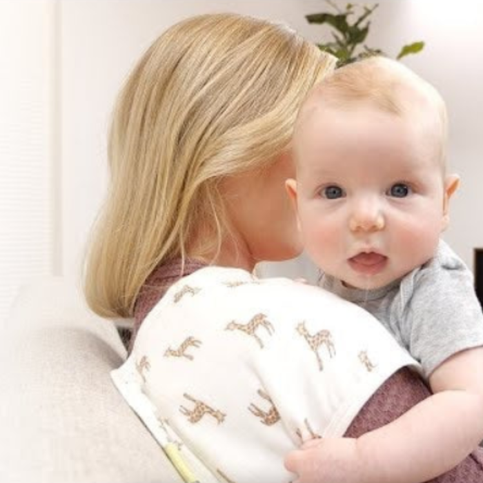 Cute Cartoon Baby Burp Towel – Soft Cotton Cloth (Random Print-Pack of 1)