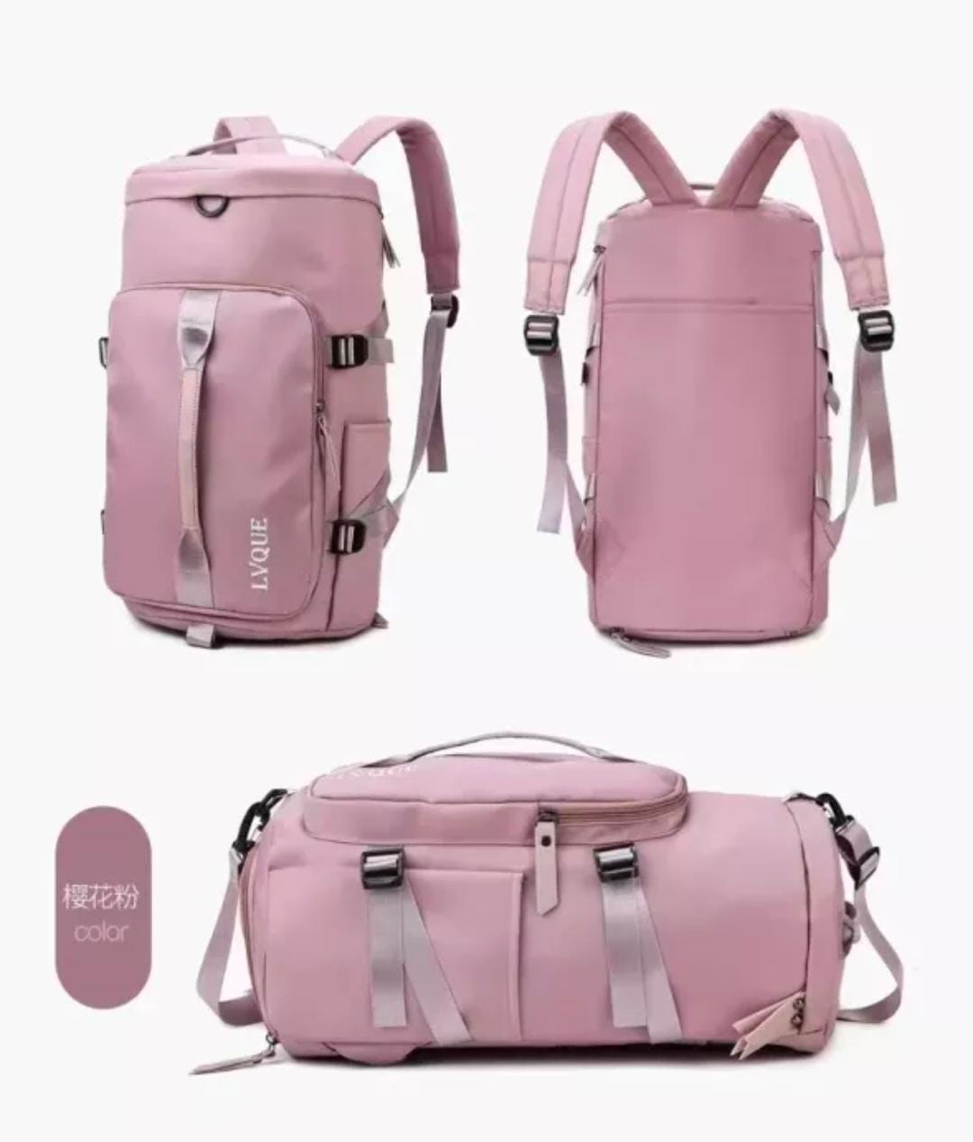 Travel Duffel Bags with Shoe Compartment &amp; Dry Wet Separated Storage Pocket, Waterproof Fitness Workout Tote Yoga Handbag for Unisex